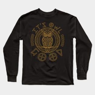 Athenian owl Classic Long Sleeve T-Shirt